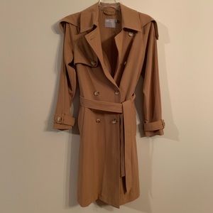 ASOS Camel Trench Coat - Size 4